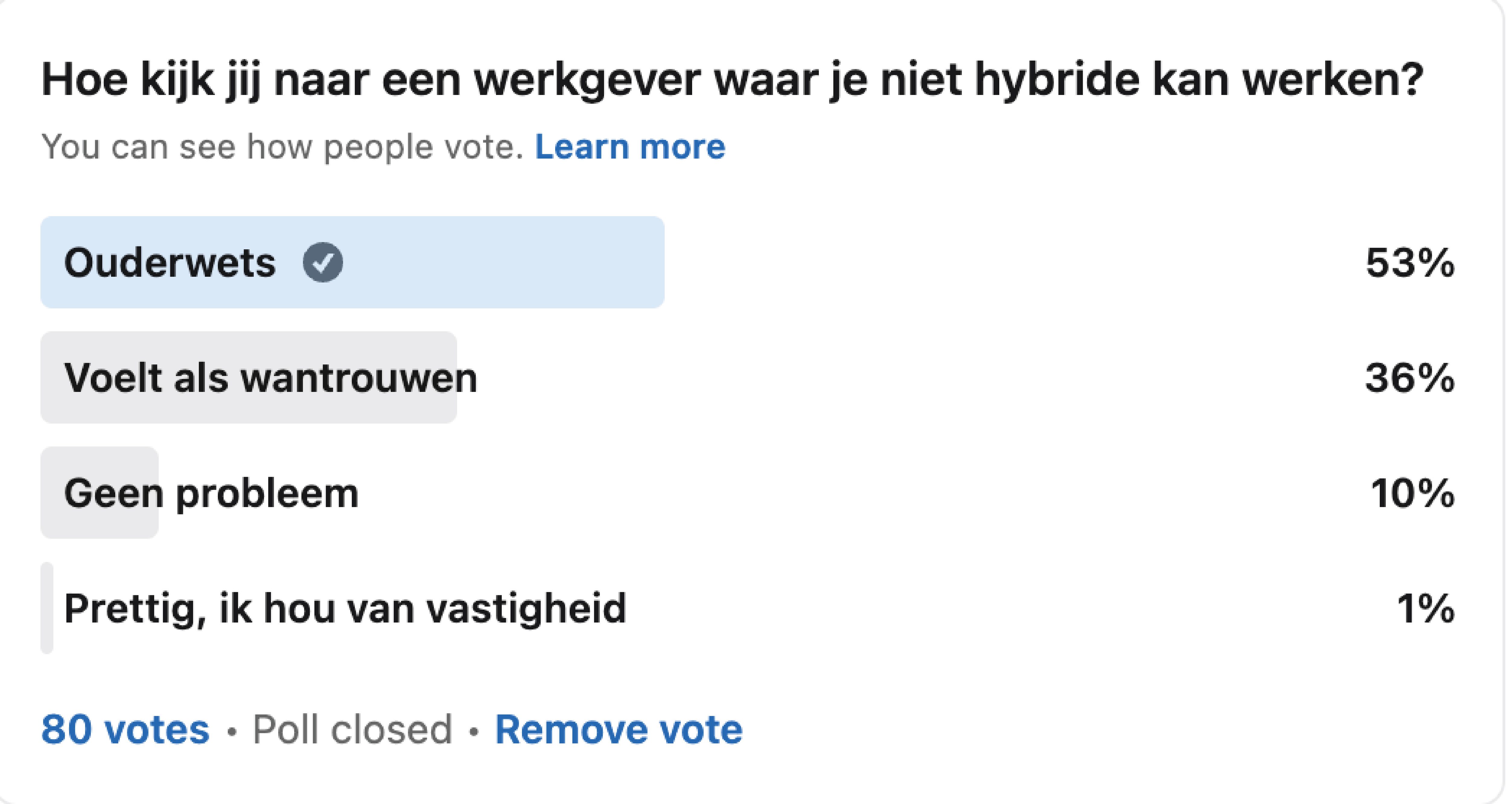 poll flexibiliteit